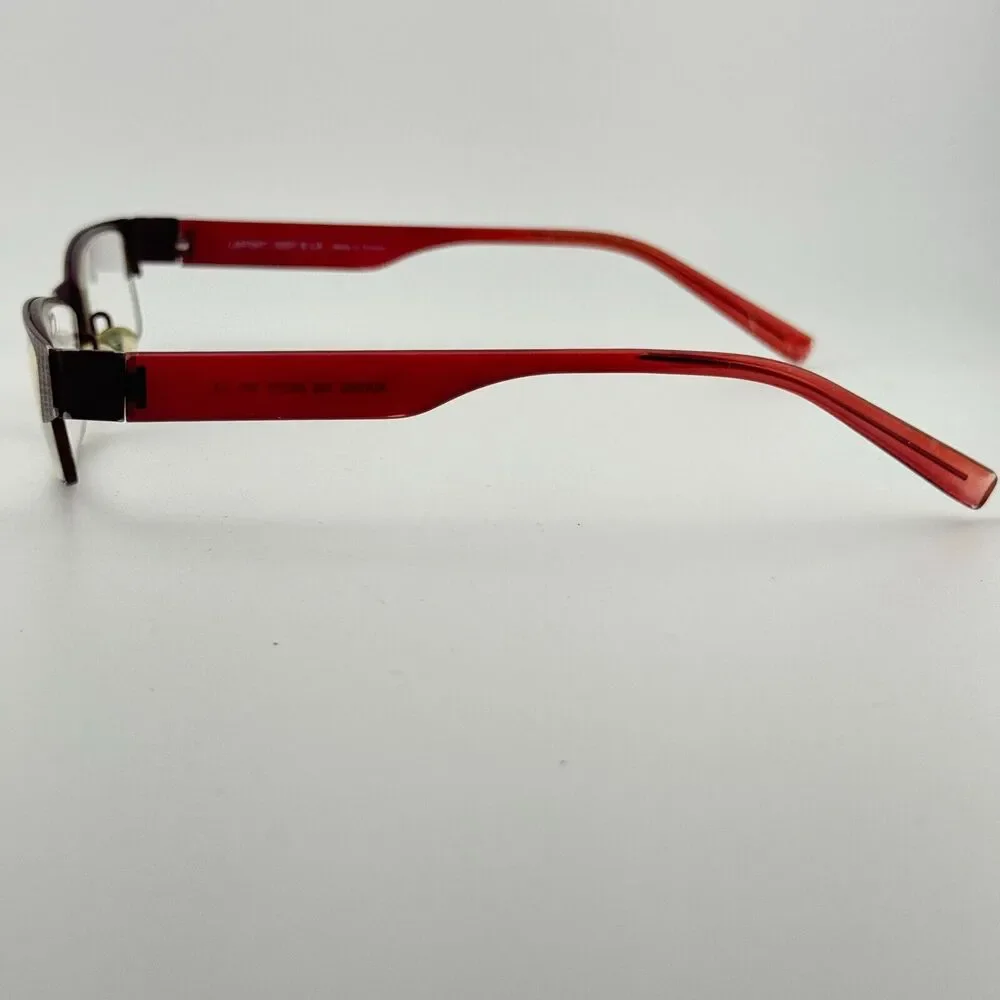 Lafont Issy & La Red Metal Rectangular Glasses France Adonis 196 49 17 135 13064